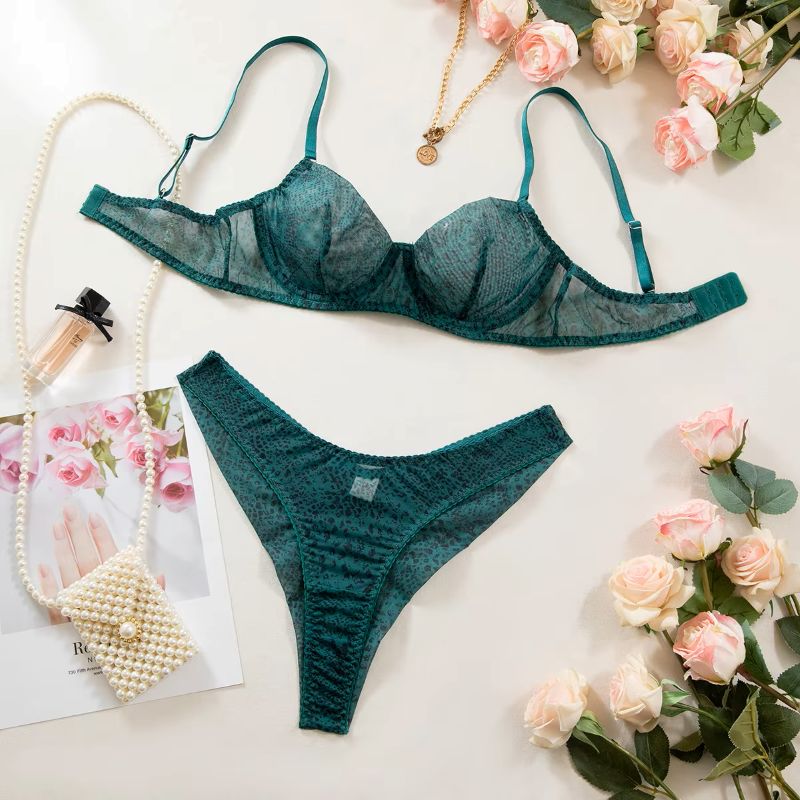 Push Up Bra Padded - 2pcs/Set Woman Lingerie Gathering Ultra Thin
