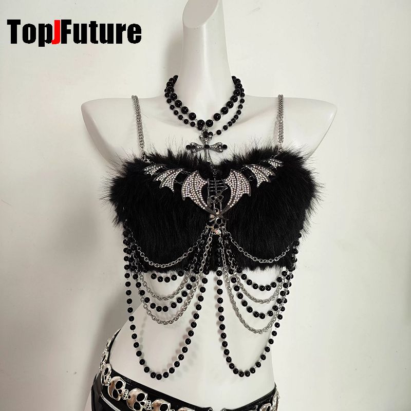 Y2K girl Punk Spicy girl rock  - đánh giá và giá Corset Waist Cinch