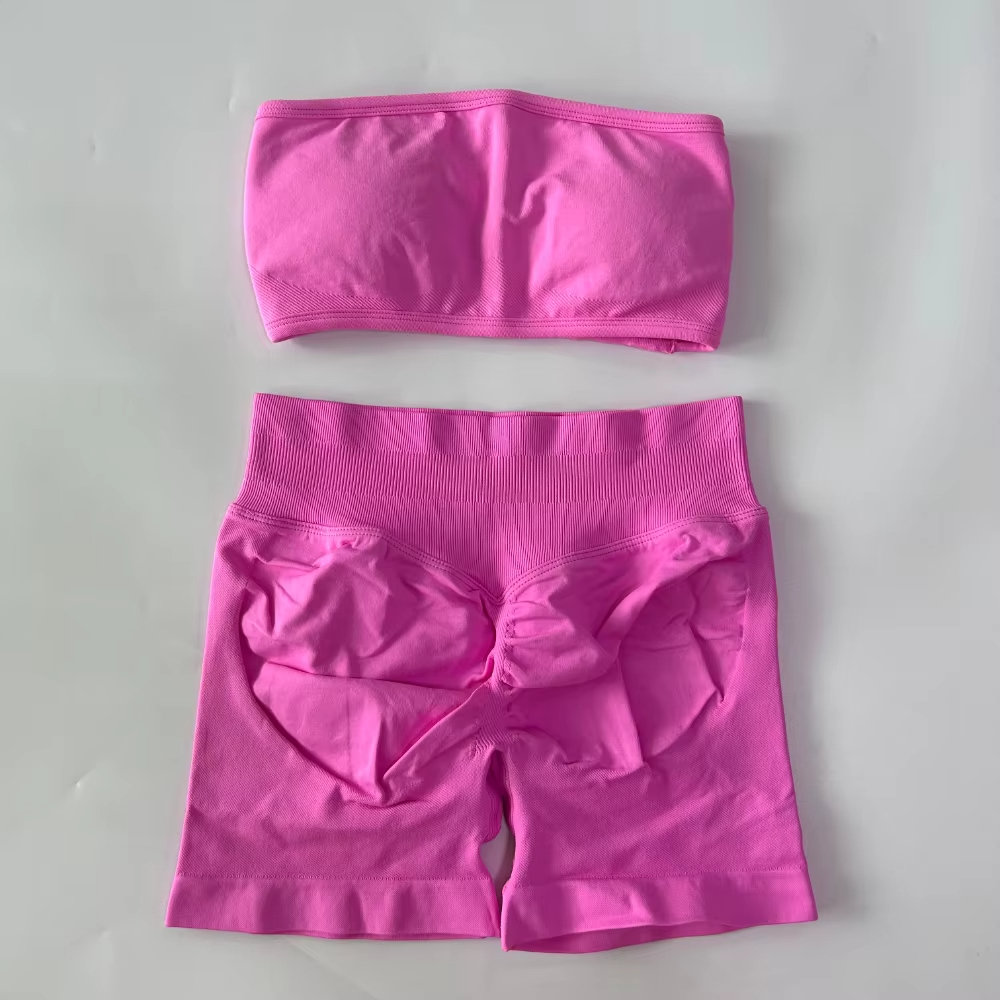 Yoga Women 2-Piece Set Bandeau - đánh giá và giá Sports Bra High Impact