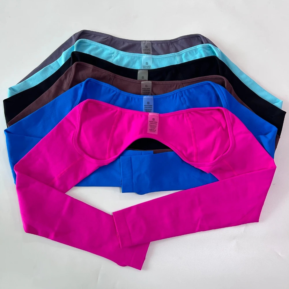 NO LOGO 3Pieces Gym Set Seamle - đánh giá và giá Sports Bra High Impact