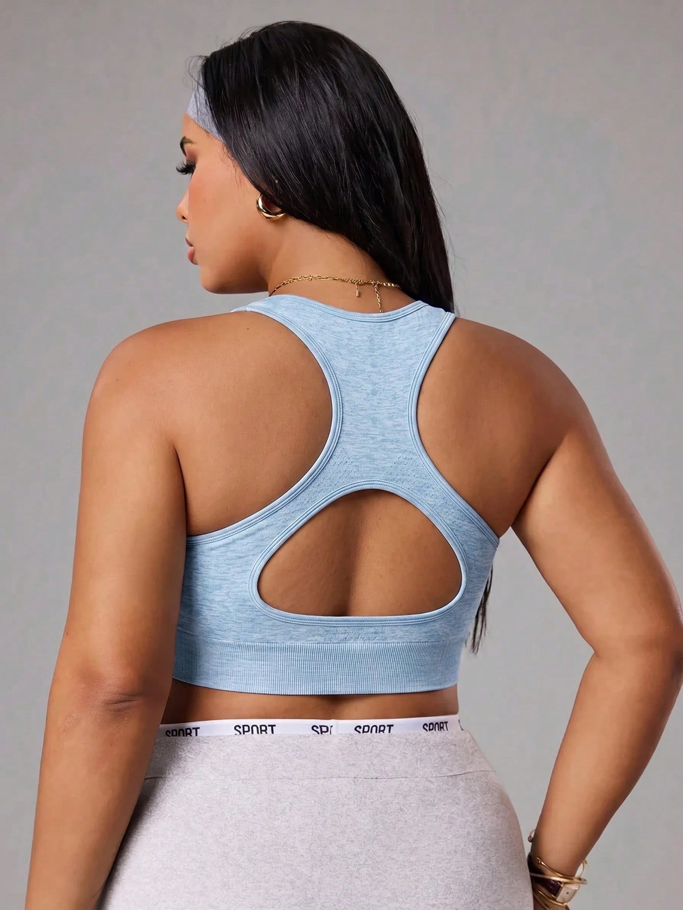 Plus Size Seamless Sports Bra  - đánh giá và giá Push Up Bra Padded