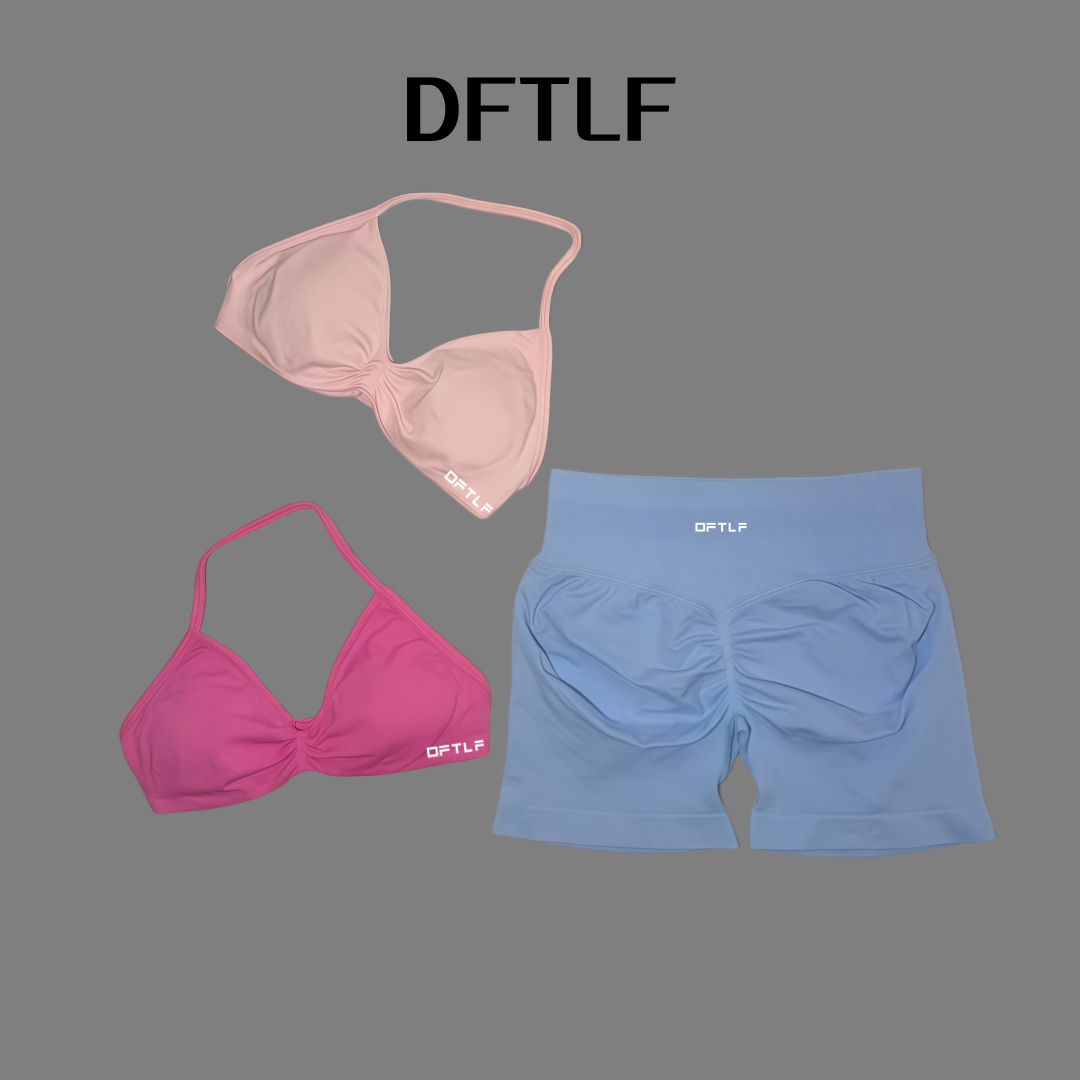 2 Piece DFTLF Impact Gym Set W - đánh giá và giá Sports Bra High Impact