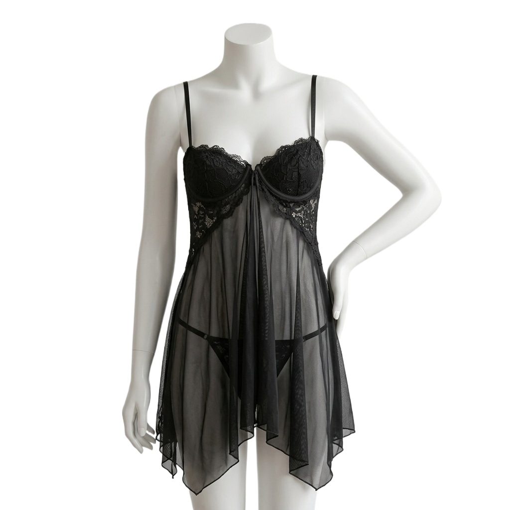 Women Lace Babydoll Lingerie S - đánh giá và giá Babydoll Chemise Night